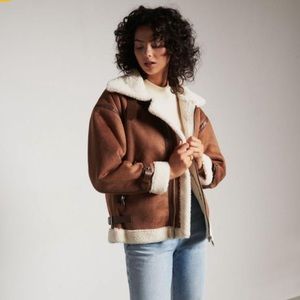 Sherpa Aviator Jacket